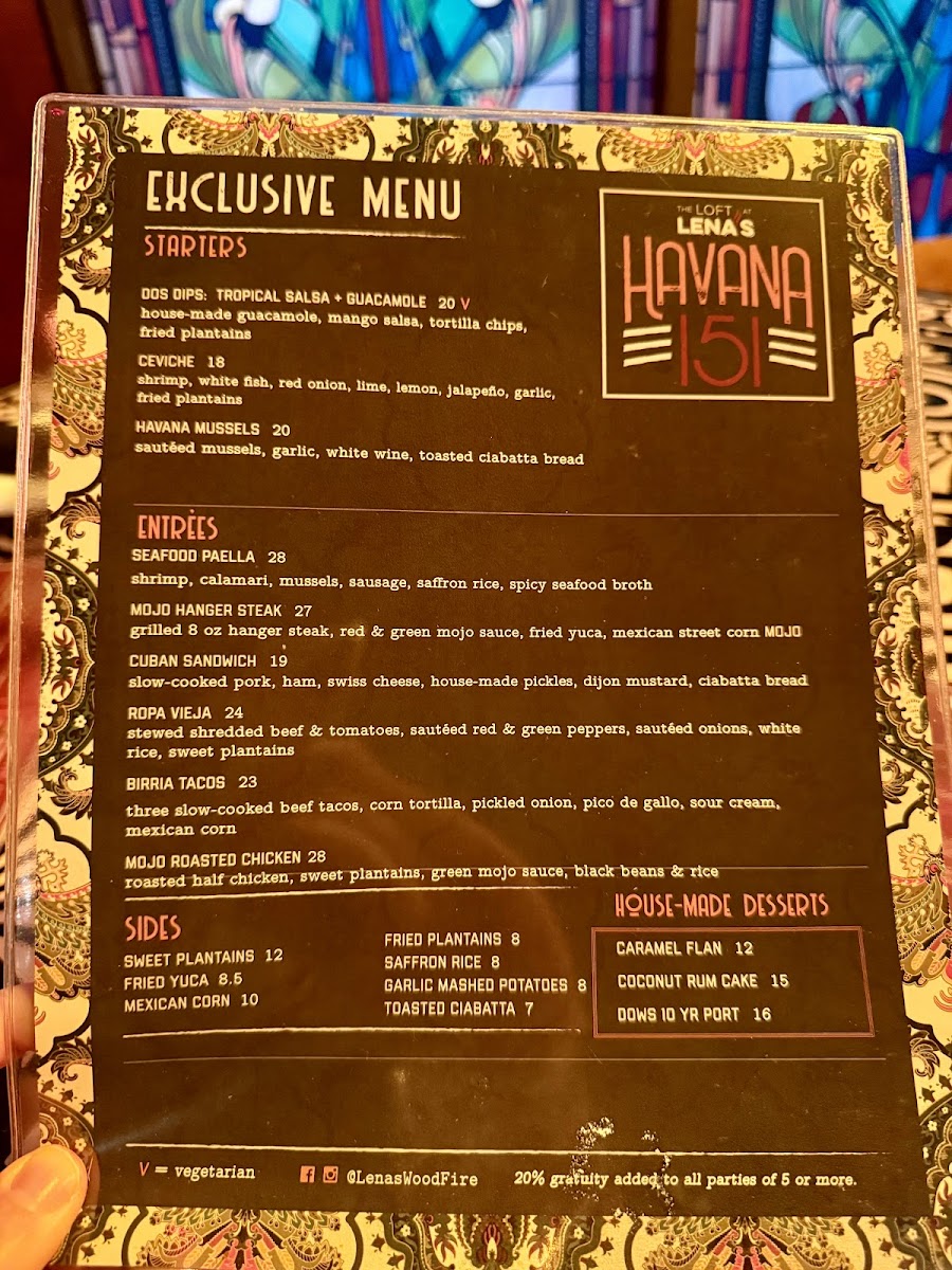 Menu Lena's Wood-Fired Pizza & Tap - Italian Cuisine-2